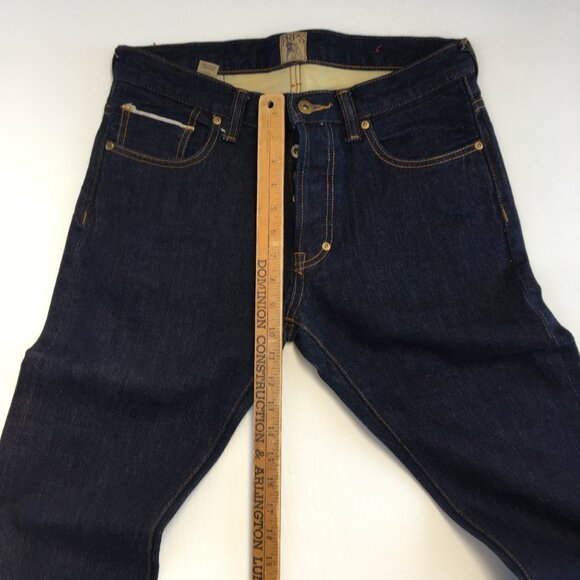 PSPS Skinny Fit Button Fly Selvedge Jeans 32 - Picture 11 of 12